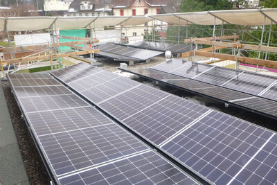 Solaranlage für Mehrfamilienhaus in Goldau