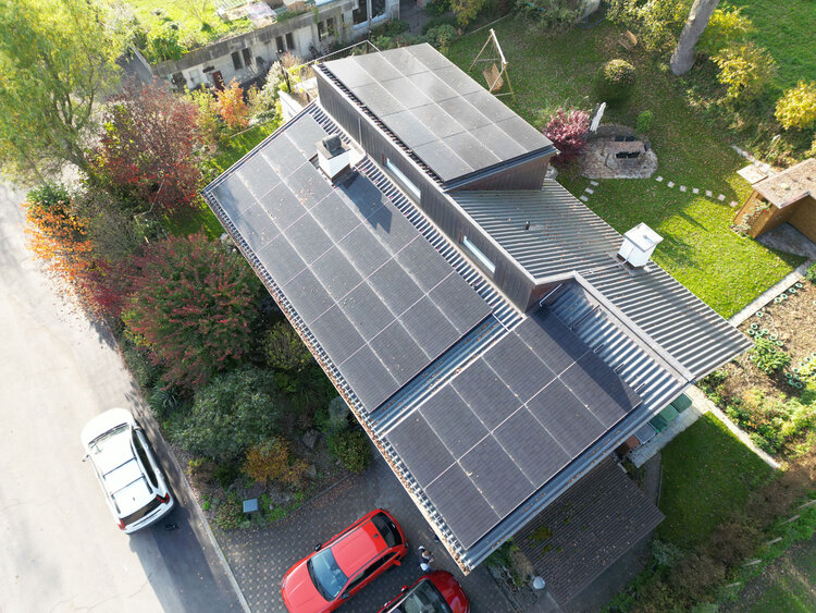 Solaranlage für Einfamilienhaus in Rothenburg