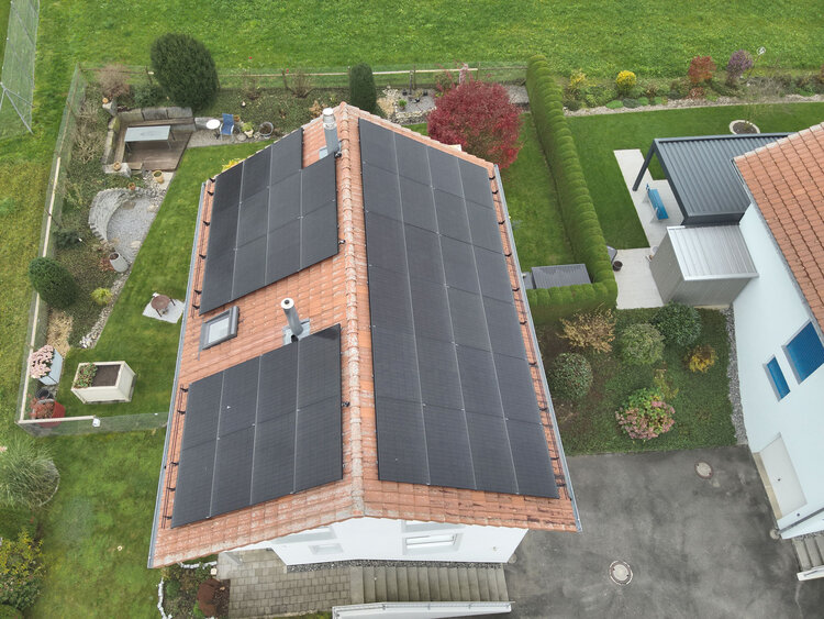 Solaranlage für Einfamilienhaus in Nottwil