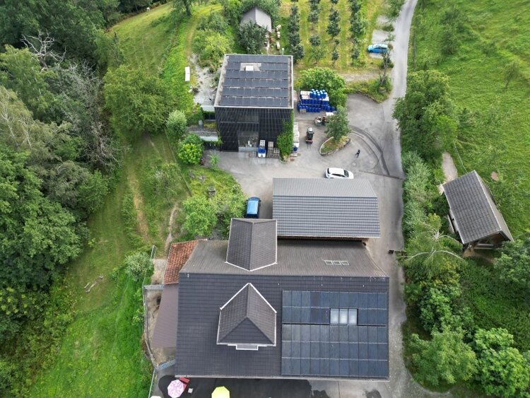 35.70 kWp Solaranlage für Obstbaubetrieb Haldihof Weggis