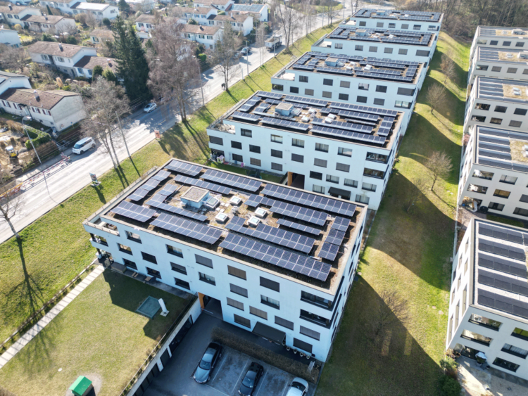 269.5 kWp Solaranlage Wohnüberbauung Unterlöchlistrasse, Luzern