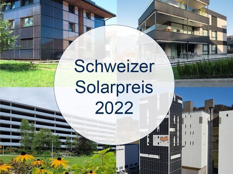 Schweizer Solarpreis 2022 - Preise für BE-Netz Projekte