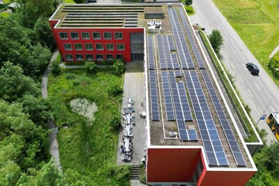 77.43 kWp Solaranlage für Schweizerische Vogelwarte in Sempach