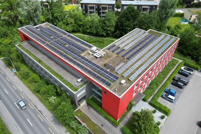 77.43 kWp Solaranlage für Schweizerische Vogelwarte in Sempach