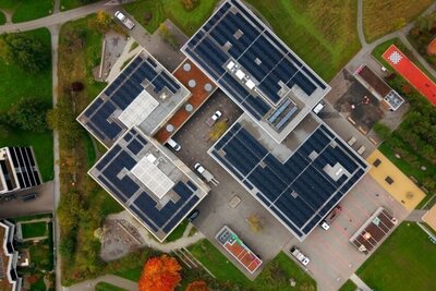 360.84 kWp Solaranlage für Schulanlage Riedmatt in Zug