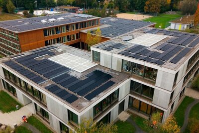 360.84 kWp Solaranlage für Schulanlage Riedmatt in Zug