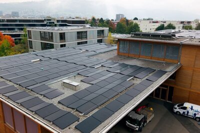 360.84 kWp Solaranlage für Schulanlage Riedmatt in Zug