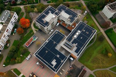 360.84 kWp Solaranlage für Schulanlage Riedmatt in Zug